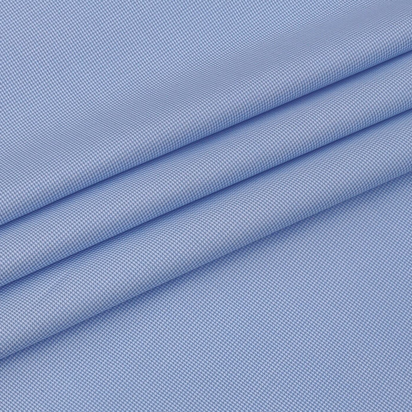 Shirt Fabric Donear Premium Giza Cotton Pin Check Colour Blue